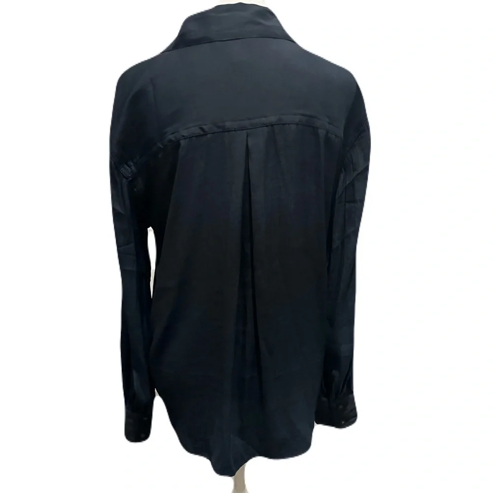 BANANA REPUCLIC Balloon Sleeve Utility Shirt - Picture 6 of 10